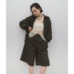 [HANNE] шорты [mikako сотрудничество ] M темно-синий женский 