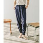 [BAYFLOW] легкий брюки LARGE темно-синий женский 