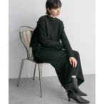 [KBF] вязаный ансамбль ONE черный женский 