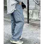 [Java] Denim брюки LARGE голубой мужской 