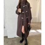 「andme」 ダッフルコート M ブラウン レディース