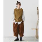 「soulberry」 コーデュロイパンツ LL キャメル レディース