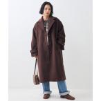 「FREAK'S STORE」 チェスターコート フリ- ブラウン レディース