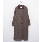 [BONLECILL] пальто с отложным воротником FREE оттенок зеленого прочее женский 