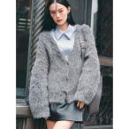 ショッピングロングカーディガン 「FRAY I.D」 ニットカーディガン FREE グレー レディース