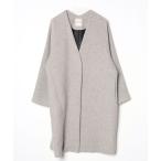 [JEANASIS] no color пальто FREE серый женский 