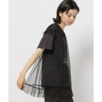 「niko and...」 半袖カットソー MEDIUM ブラック レディース
