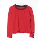 ショッピングBURBERRY 「BURBERRY BLUE LABEL」 長袖ニット 38 レッド レディース