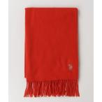 [U.S. POLO ASSN.] палантин FREE orange женский 