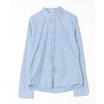 ショッピングAbercrombie 「Abercrombie&Fitch」 ドット柄長袖シャツ X-LARGE ブルー メンズ