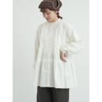 ショッピングチュニック ブラウス シャツ 柄アソートティアードフリルチュニック レディース