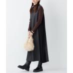 ショッピングcolors ワンピース SHIPS Colors:「手洗い可能」プリーツ コンビ ジャンパー ワンピース