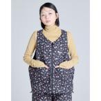 ベスト ジレ 「8」「it」「Little Sunny Bite」floral quilting vest レディース