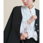 ショッピングブラウス ブラウス シャツ 「WEB/一部店舗限定」レースカラーブラウス レディース