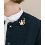 ブローチ 「WEB限定」パールリーフブローチ レディース