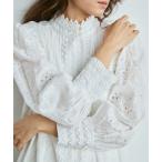 ワンピース コットンレースティアードワンピース