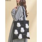 ショッピングミッフィー トートバッグ リボンもこもこmiffyトート レディース