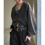 カーディガン 「まるでデニム見え！/紫外線カット/接触冷感」マルデニZIPボレロ レディース