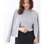 ショッピングボレロ カーディガン 「選べる5色／アンサンブル可」クルーネックカーディガン レディース