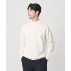 セーター ニット 「WEB限定 WARDROBE SMART」KOUKIN ハイゲージ ニット モックネック「抗菌・防臭」 メンズ