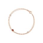 ショッピングピンクゴールド ブレスレット 「1月誕生石」シルバー 馬蹄 ブレスレット「2026New Year Collection」 レディース