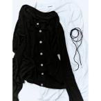 tシャツ 「MIESROHE COODINATE PACK 」カーディガン×ロングスリーブTシャツ×チョーカー 3点セット レディース