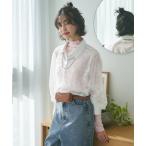 ブラウス シャツ 「2026SS」ひげレースシャツ レディース