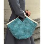 かごバッグ カゴバッグ 機能性イタリア素材サマーミディアムバッグ（メッシュ・ショルダー付）