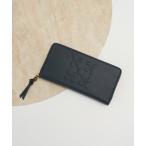 財布 エンボスモノグラム多機能ウォレット レディース