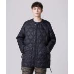 ダウンジャケット ダウン 「TAION」ミリタリー M65 ライナーWジップ ダウンジャケット-ソフトシェル / MILITARY M65 LINER