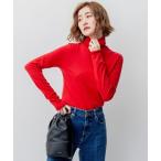 「23区」 長袖ニット 40 レッド レディース