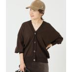 ショッピングロングカーディガン 「IENA」 カーディガン FREE ブラウン レディース