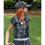 「JEANASIS」 半袖Tシャツ FREE ブラック系その他 レディース