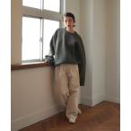 [TINA:JOJUN] брюки-чинос M grayish бежевый женский 