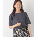 「GLOBAL WORK」 半袖Tシャツ MEDIUM ネイビー レディース