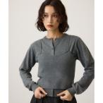 [crie conforto] вязаный ансамбль FREE серый женский 