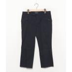 [human woman] укороченные брюки LL темно-синий женский 