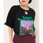「SLY」 半袖Tシャツ FREE ブラック レディース