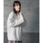 [ (Never) Acquiesce] длинный рукав вязаный X-LARGE белый мужской 