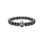 ショッピングjam 「ジョジョの奇妙な冒険」 ブレスレット「JAM HOME MADEコラボ」 ONE SIZE ブラック メンズ