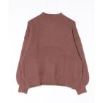 [LOWRYS FARM]ta-toru шея вязаный FREE Brown женский 