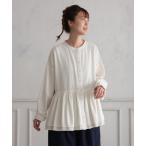 「soulberry」 長袖ブラウス 4L ホワイト レディース