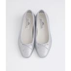 [TEMPERATE] Flat туфли-лодочки 39 серебряный женский 