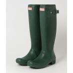 「HUNTER」 レインブーツ 39 グリーン レディース