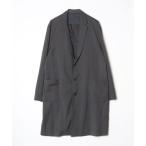 [NANO universe] Пальто Честерфилд X-LARGE серый мужской 