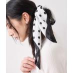 スカーフ バンダナ ドット柄スカーフ 70×70cm レディース