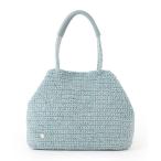 ショッピングパーティー トートバッグ モール糸編みバッグ レディース