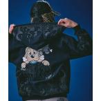 パーカー GALFY-ファイヤーピカピカZIPパーカー メンズ レディース