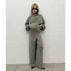 ショッピングファーファ パンツ ファーファーニットパンツ レディース メンズ