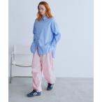 パンツ ナイロンライトウエイトボリュームパンツ レディース